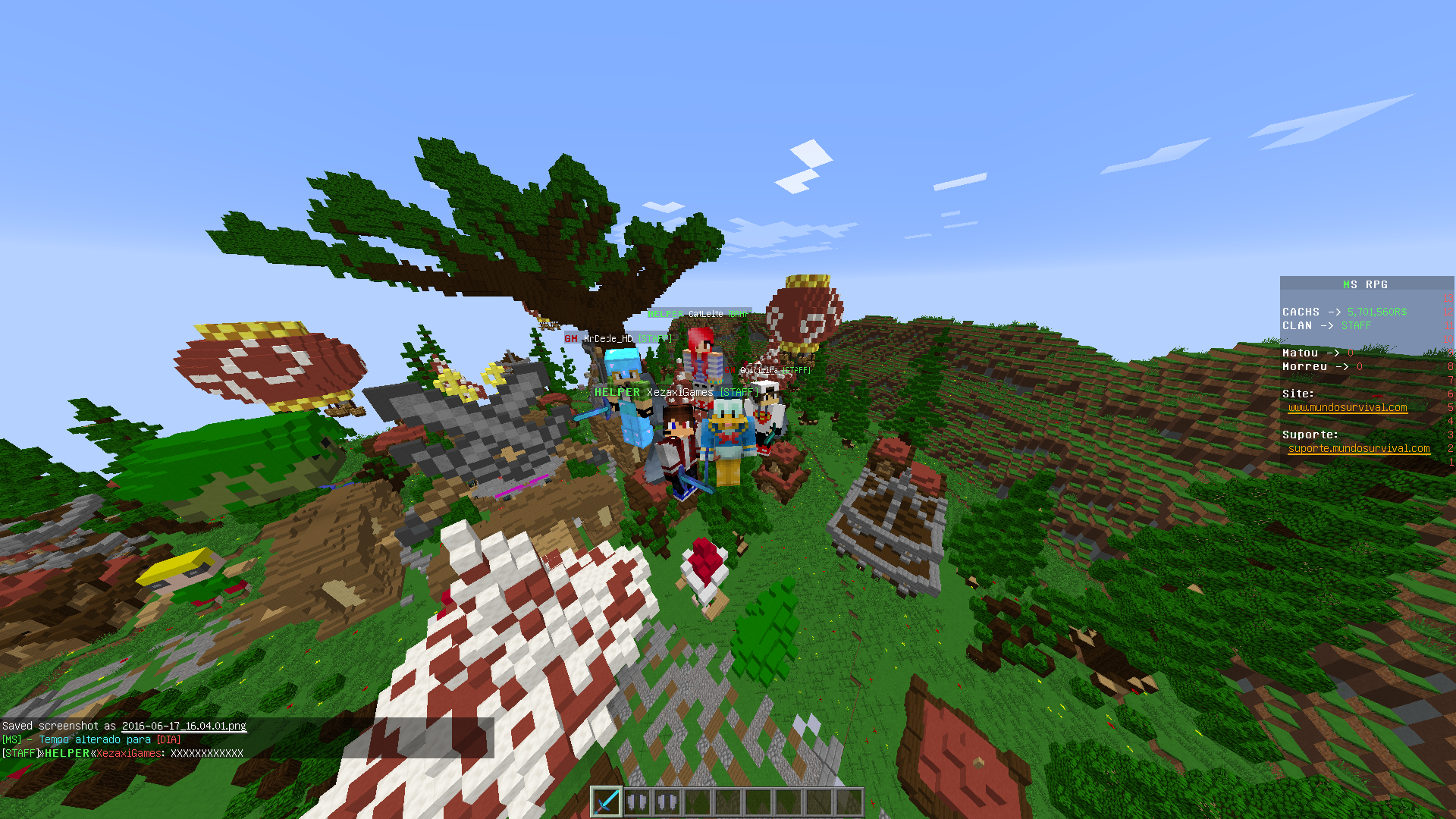 Print do Servidor